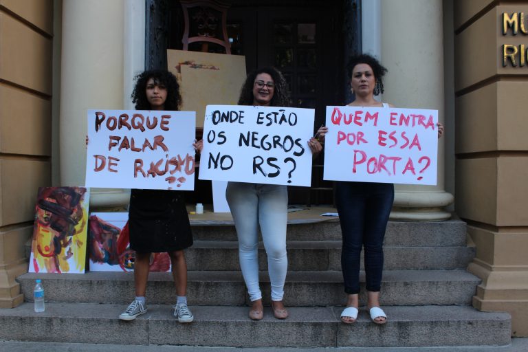 Intervenção artística e educativa “Não queremos ser as únicas”. (2019)